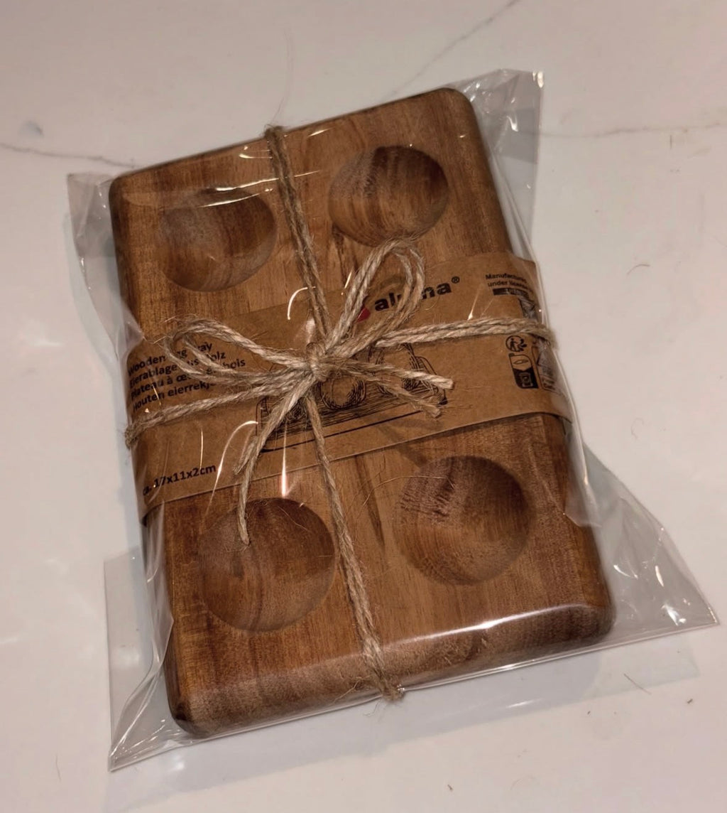 6 Egg Wooden Tray