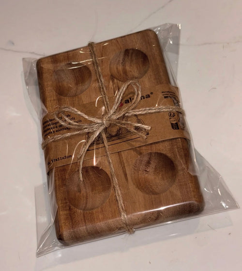 6 Egg Wooden Tray