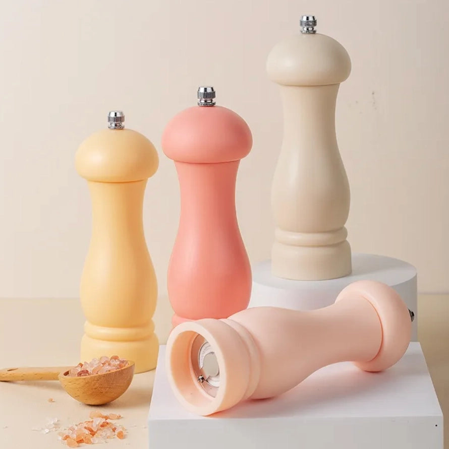 Refillable Morandi Colour Salt and Pepper Mill
