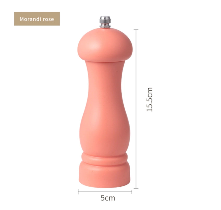 Refillable Morandi Colour Salt and Pepper Mill